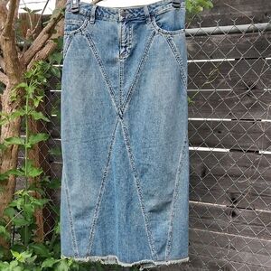 American Eagle Outfitters Denim Maxi Skirt